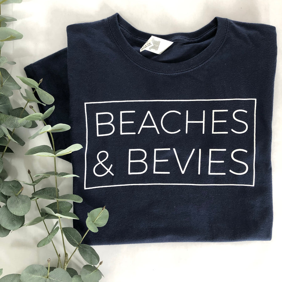 BEACHES & BEVIES WOMEN'S T-SHIRT