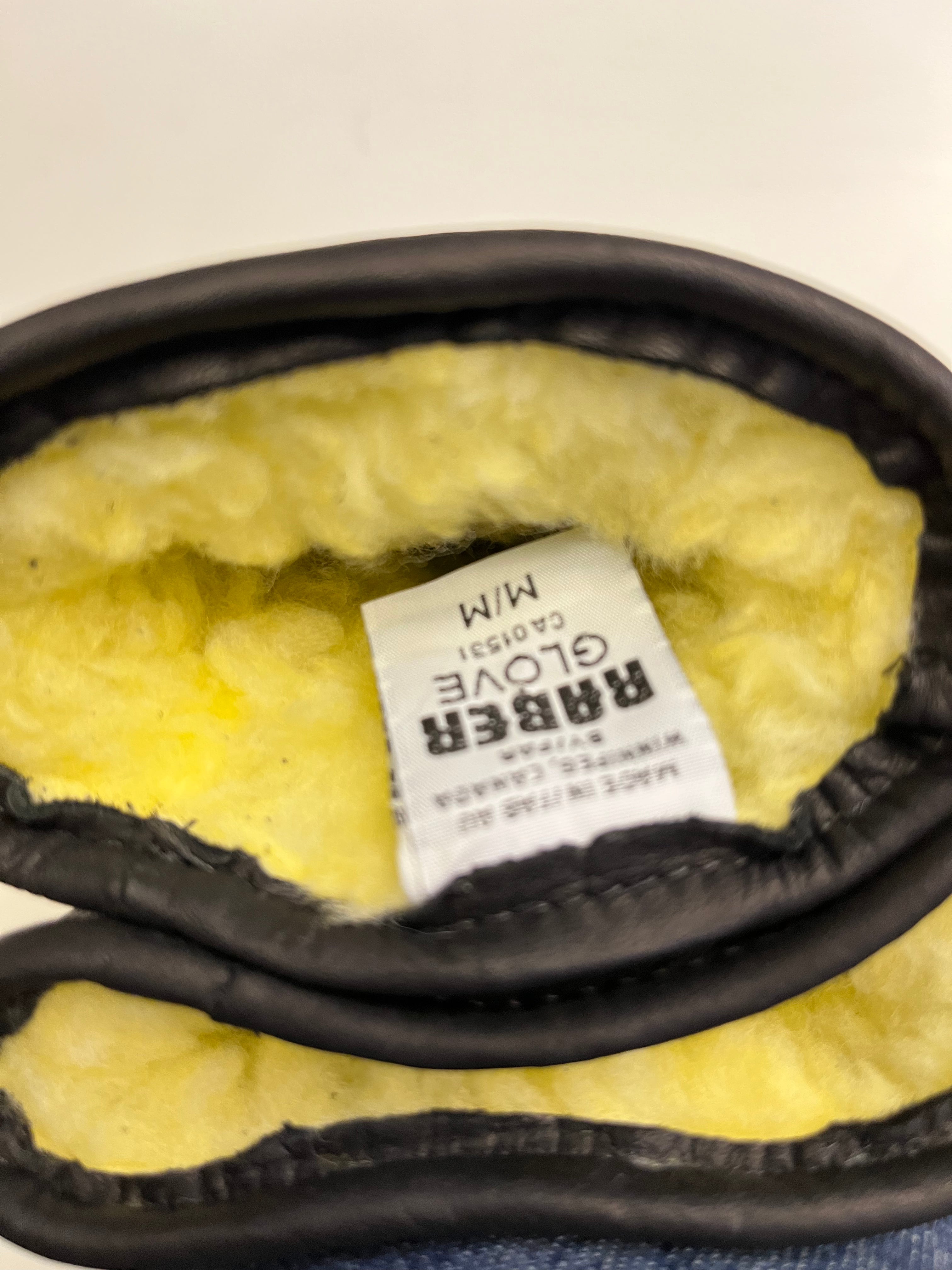 RABER WOMENS LEATHER MITTS Oh Canada WPG