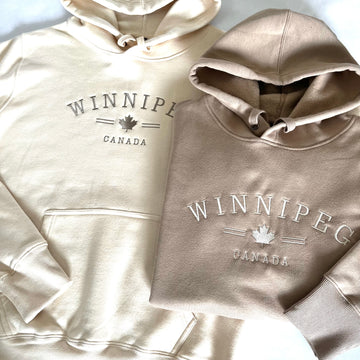 WINNIPEG EMBROIDERED HOODIE