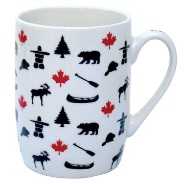 CANADA SYMBOLS MUG