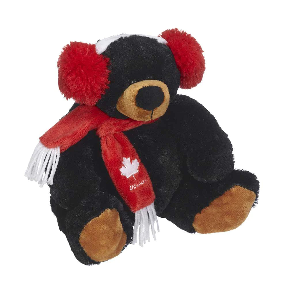 MUFFY BLACK BEAR STUFFIE