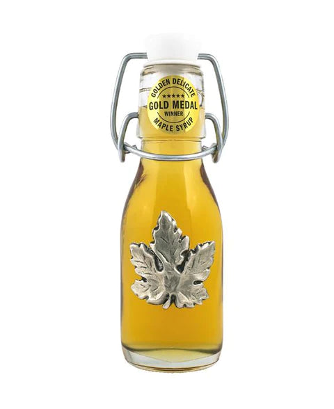 MAPLE SYRUP - CRUCHON PEWTER MAPLE LEAF