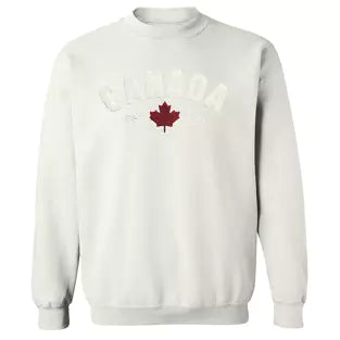 CHENILLE CANADA ARCH CREWNECK