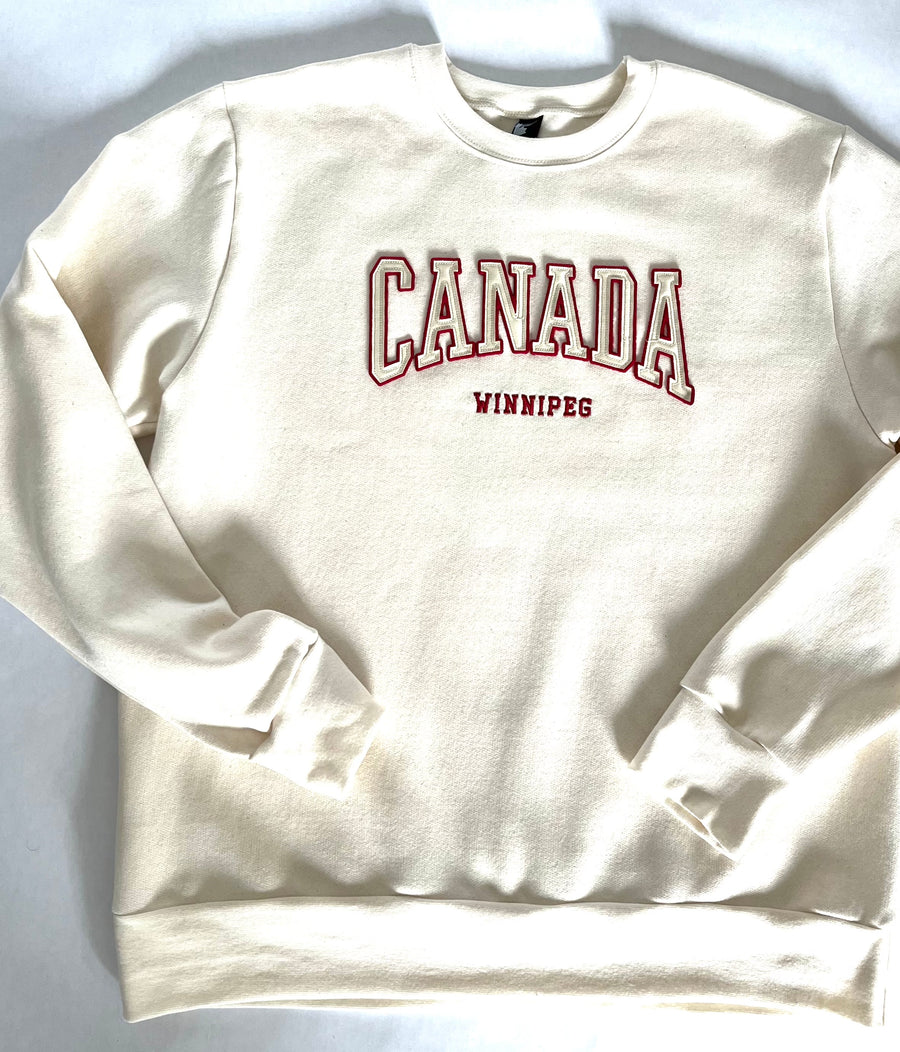 CANADA APPLIQUE CREWNECK