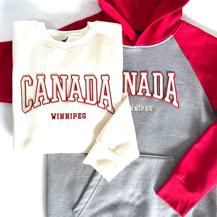 CANADA APPLIQUE CREWNECK