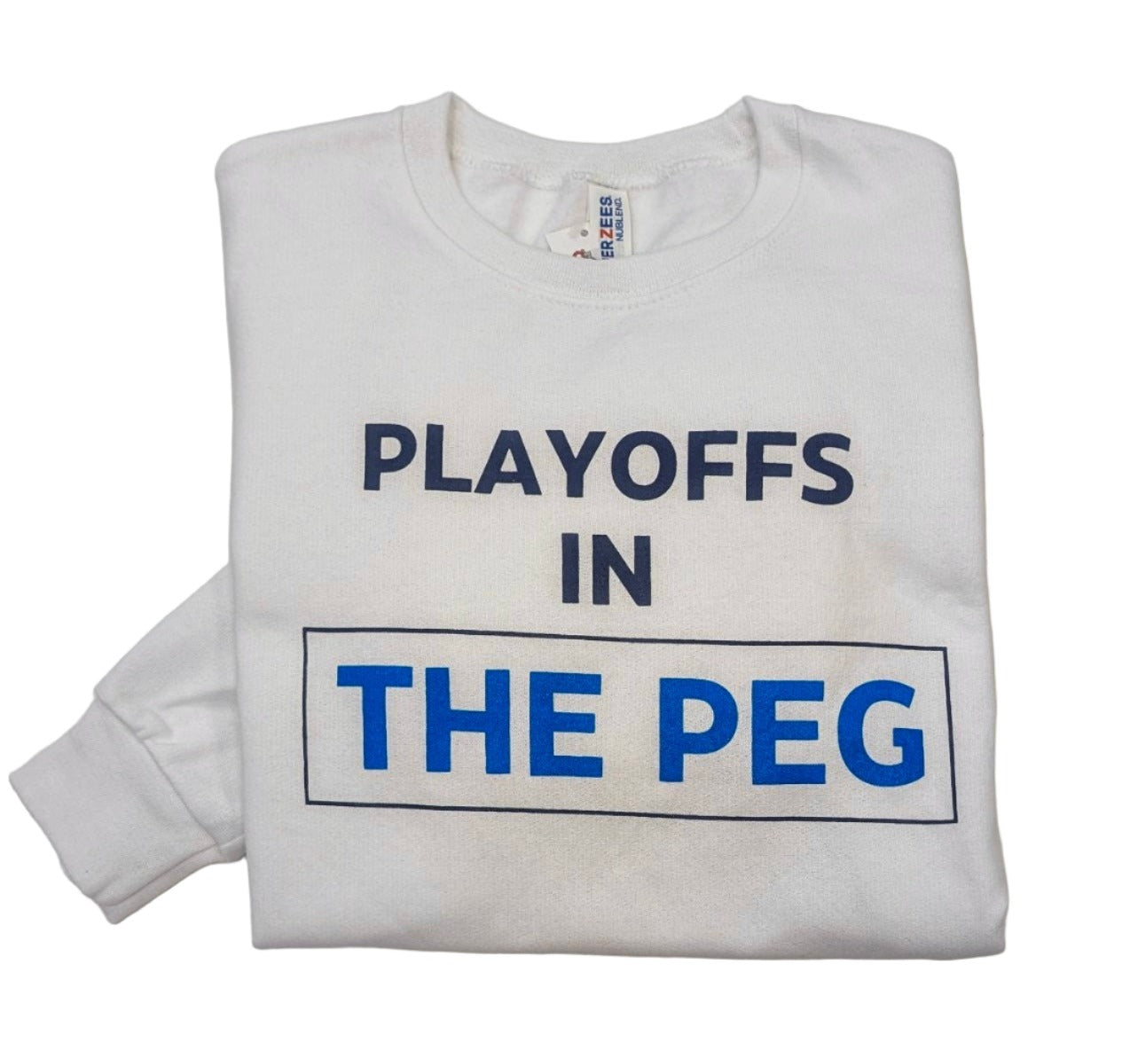 PLAYOFFS THE PEG CREWNECK