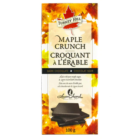 MAPLE CRUNCH DARK CHOCOLATE BAR