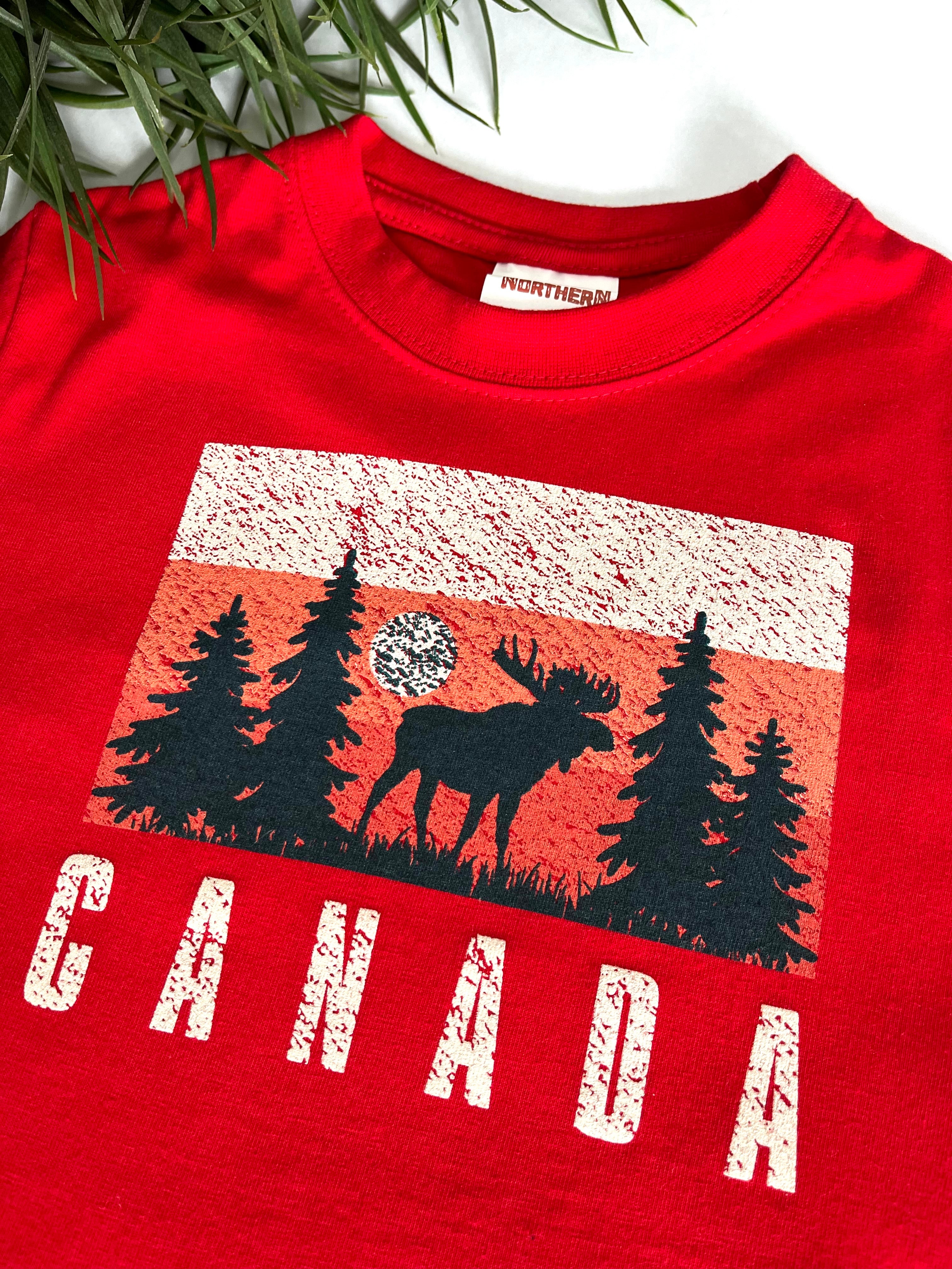 PINE MOOSE TODDLER T-SHIRT