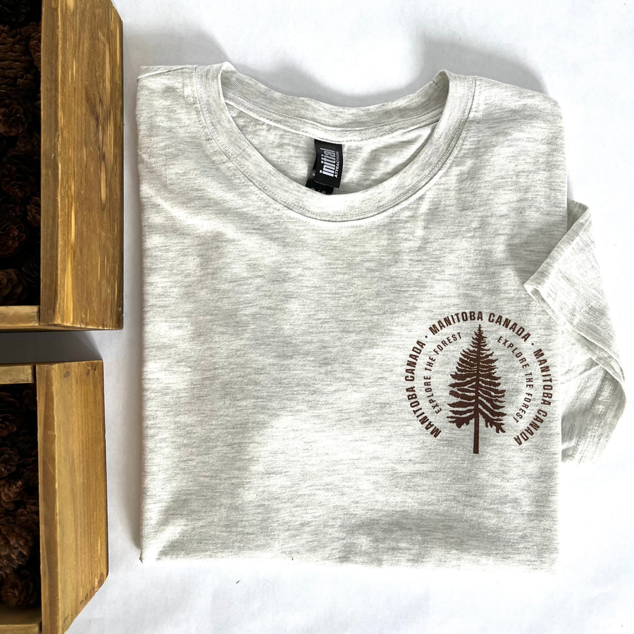 EXPLORE THE FOREST MANITOBA T-SHIRT