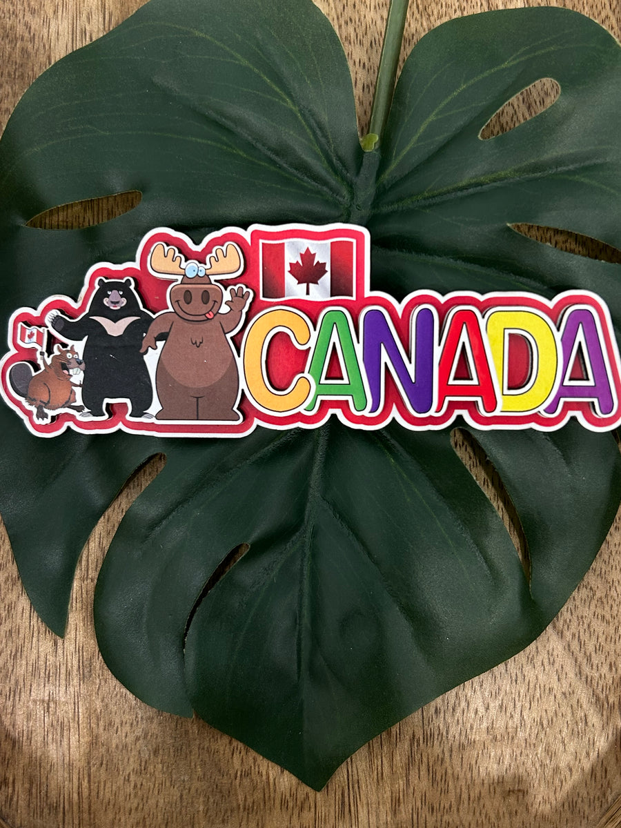 WILDLIFE CANADA MAGNET – Oh Canada WPG
