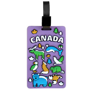 CANADA CRITTERS LUGGAGE TAG