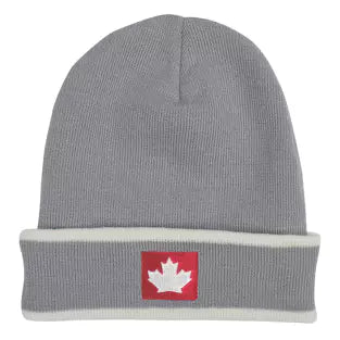 EMBROIDERED MAPLE LEAF TOQUE