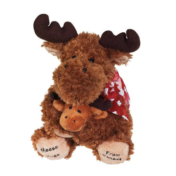 BABY AND MAMA MOOSE STUFFIE