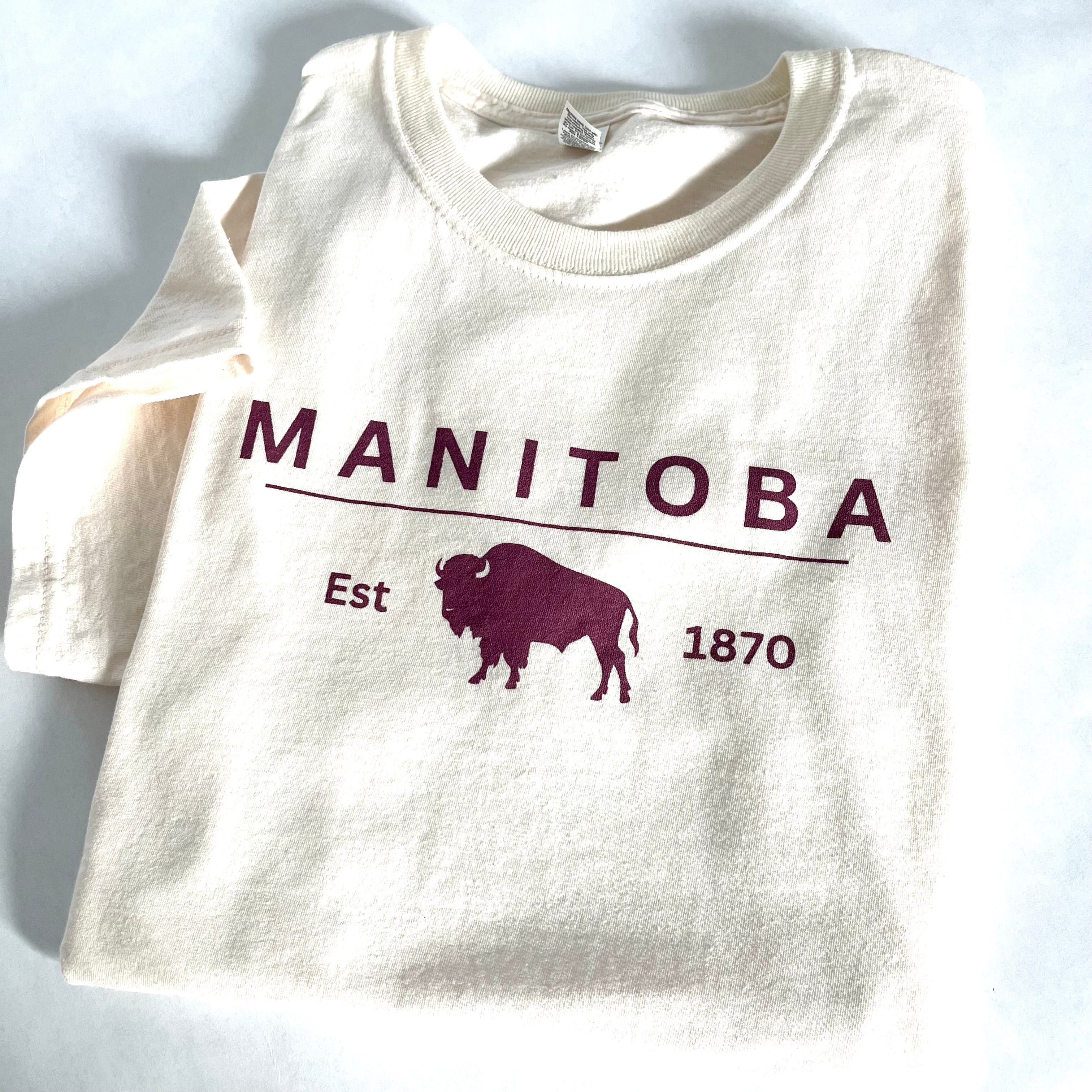 MANITOBA BISON 1870 T-SHIRT