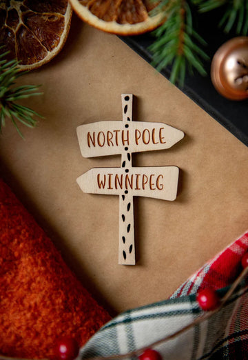 WINNIPEG TO NORTH POLE ORNAMENT