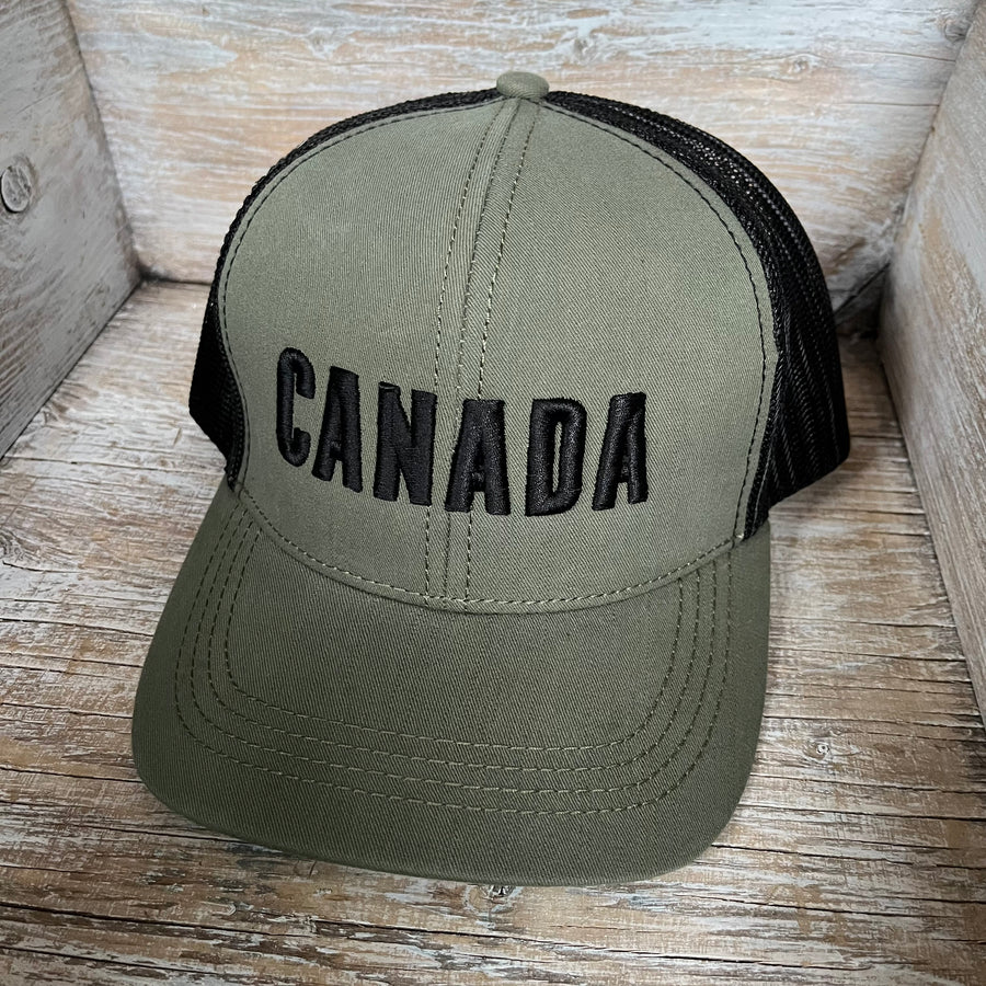 PUFF BLOCK CANADA HAT