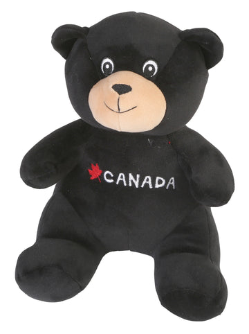 CANADA SQUISHY BLACK BEAR STUFFIE