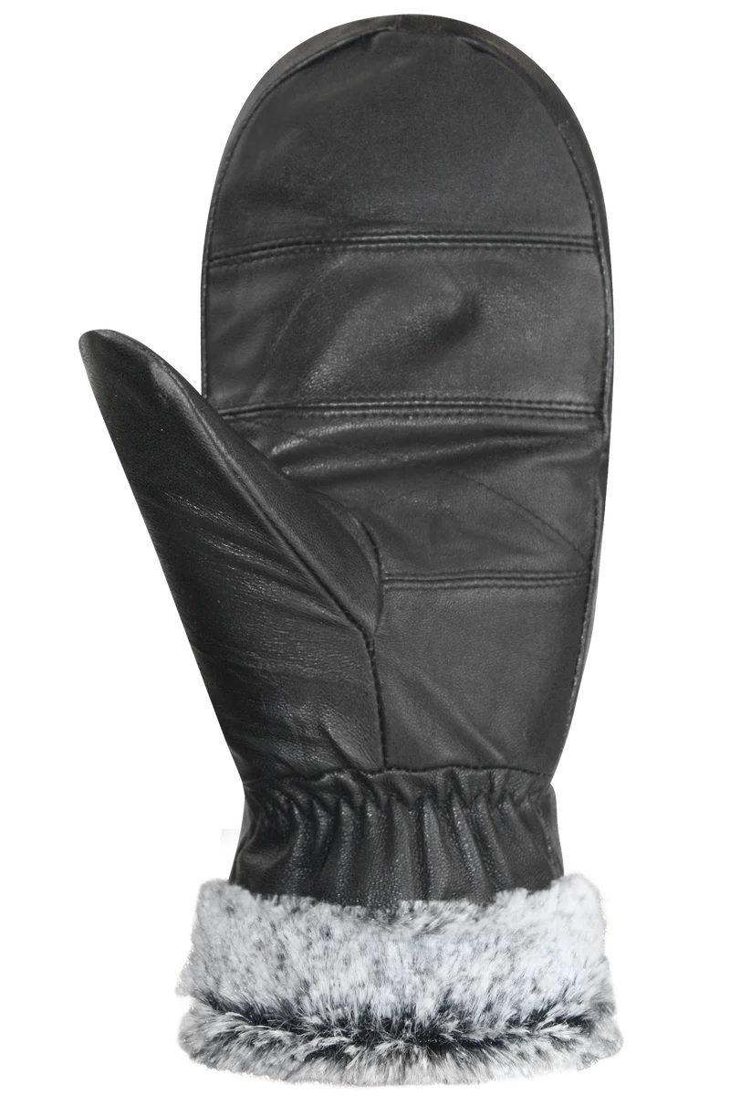 ROSALIE WOMENS LEATHER MITTS