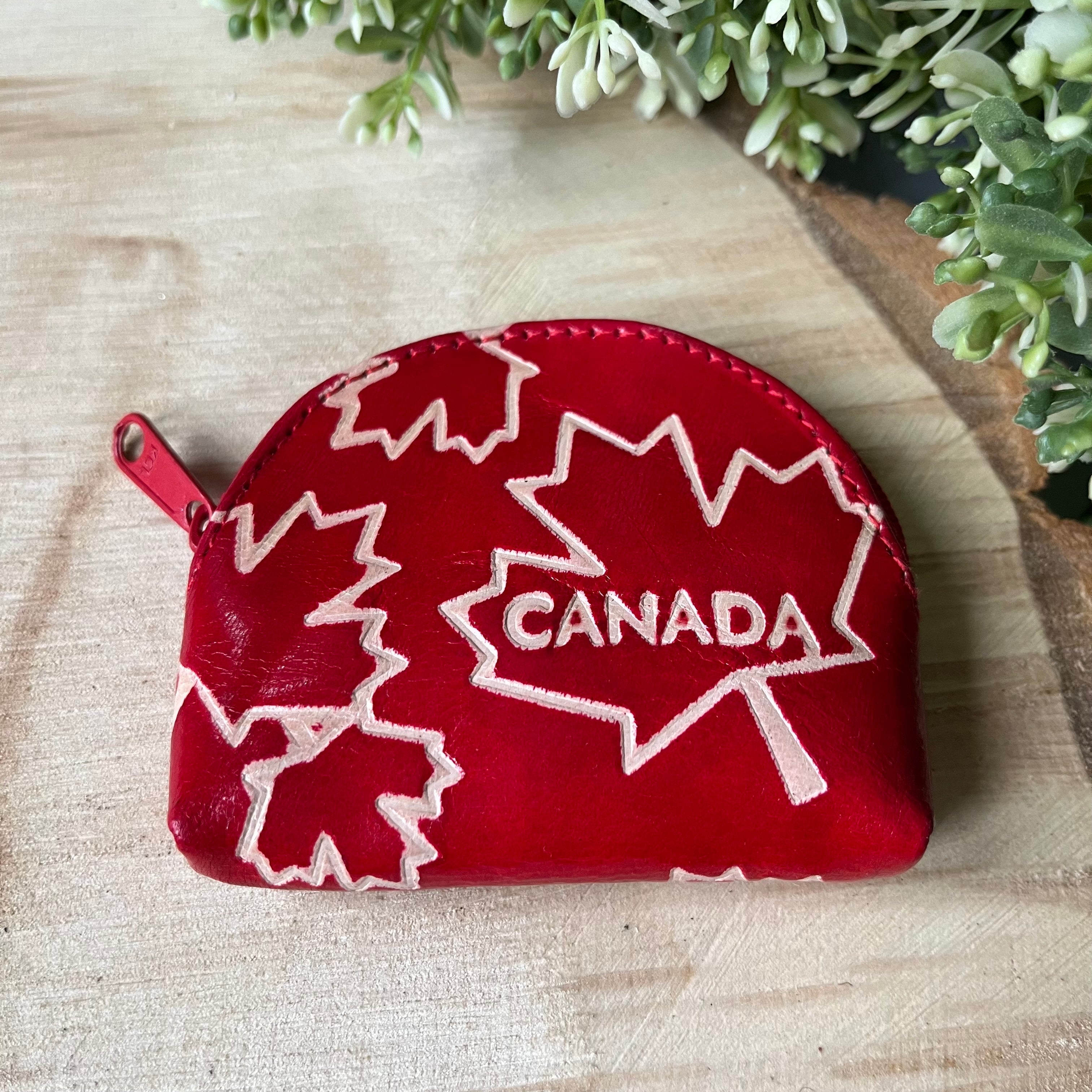 MAPLE LEAF COIN PURSE