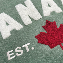 CHENILLE  CANADA ARCH CREWNECK