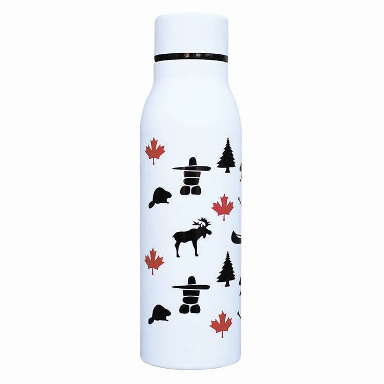 CANADA SYMBOLS WATER BOTTLE