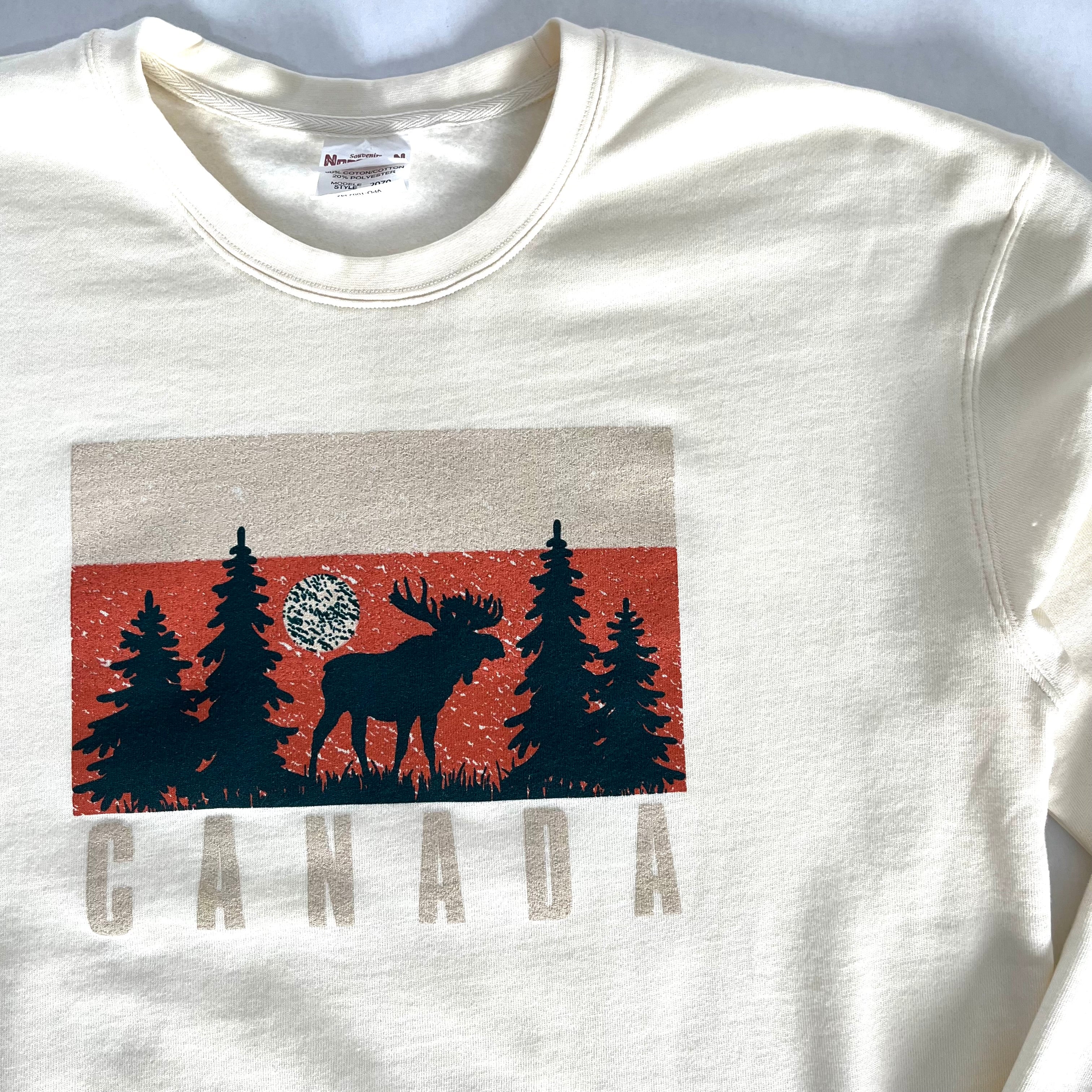 PINE MOOSE CREWNECK