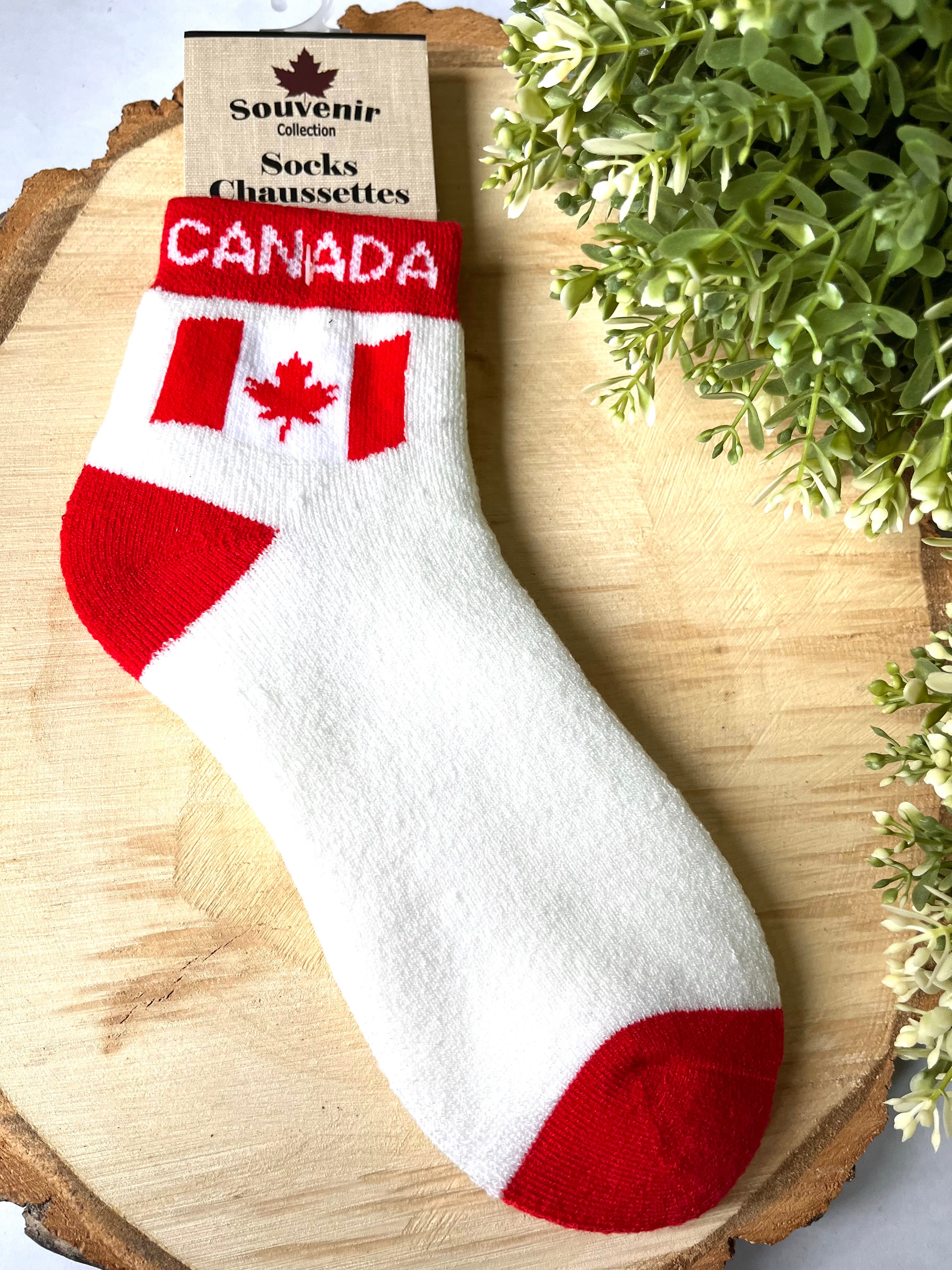 CANADA FLAG SOCKS