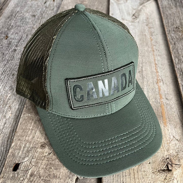 EMBOSSED PATCH CANADA HAT