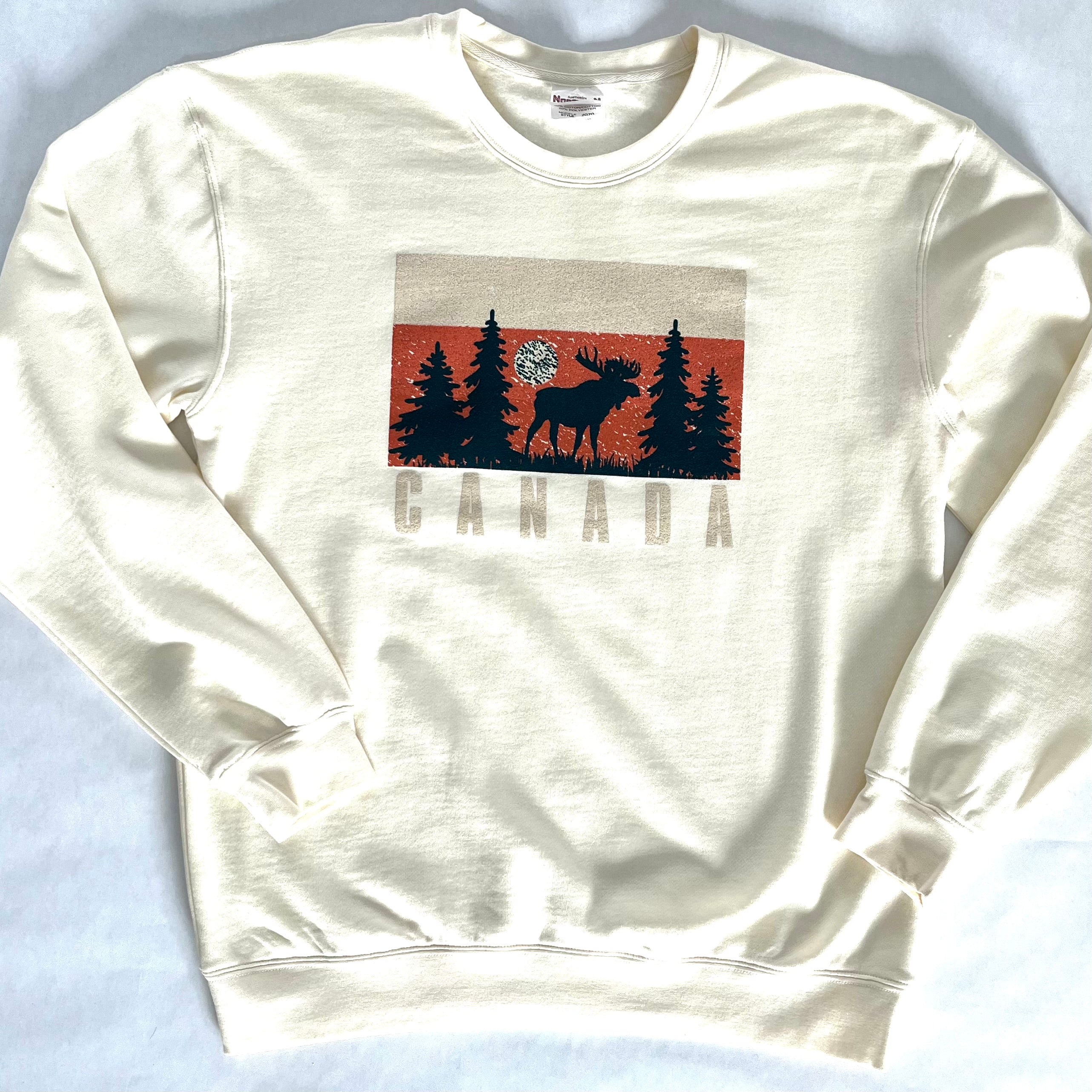 PINE MOOSE CREWNECK