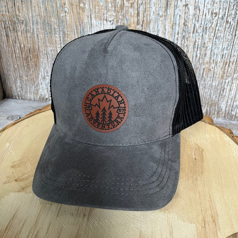 CANADA STAMP BADGE PATCH HAT