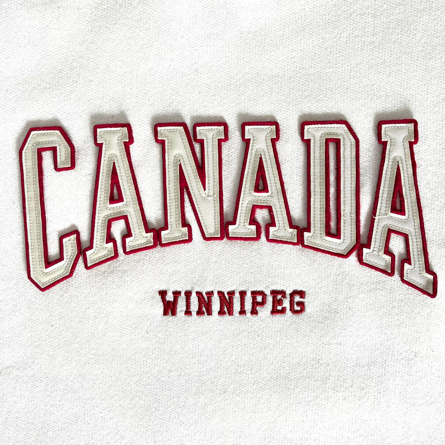 CANADA APPLIQUE CREWNECK