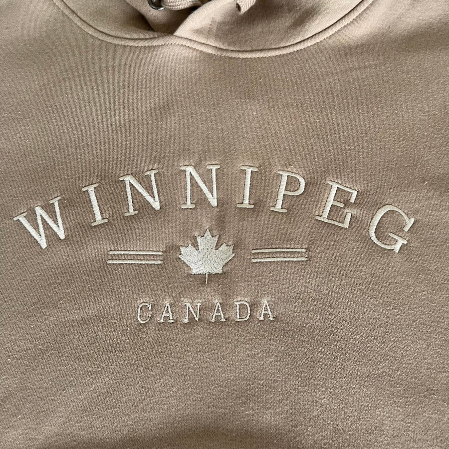 WINNIPEG EMBROIDERED HOODIE