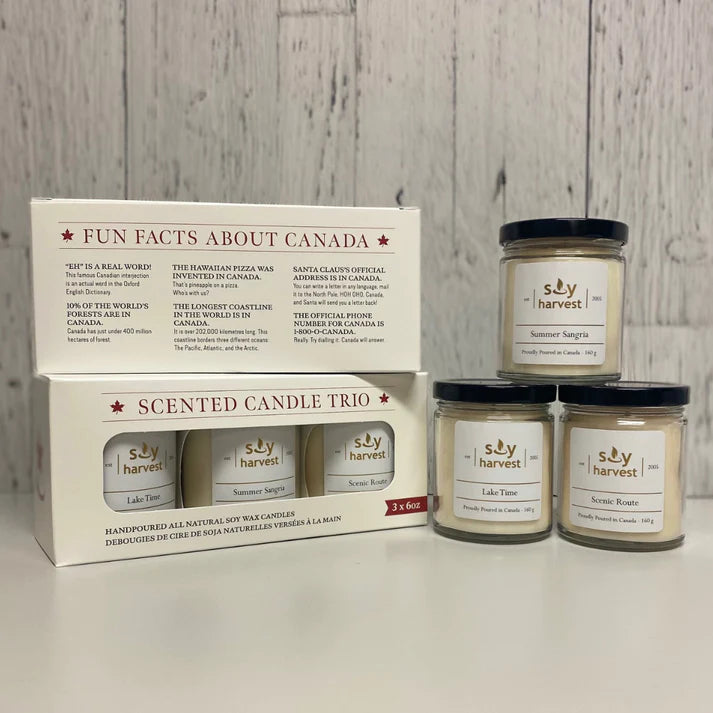 CANADA TRIO PACK CANDLES