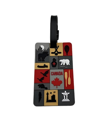 ICONS OF CANADA LUGGAGE TAG