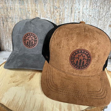 CANADA STAMP BADGE PATCH HAT