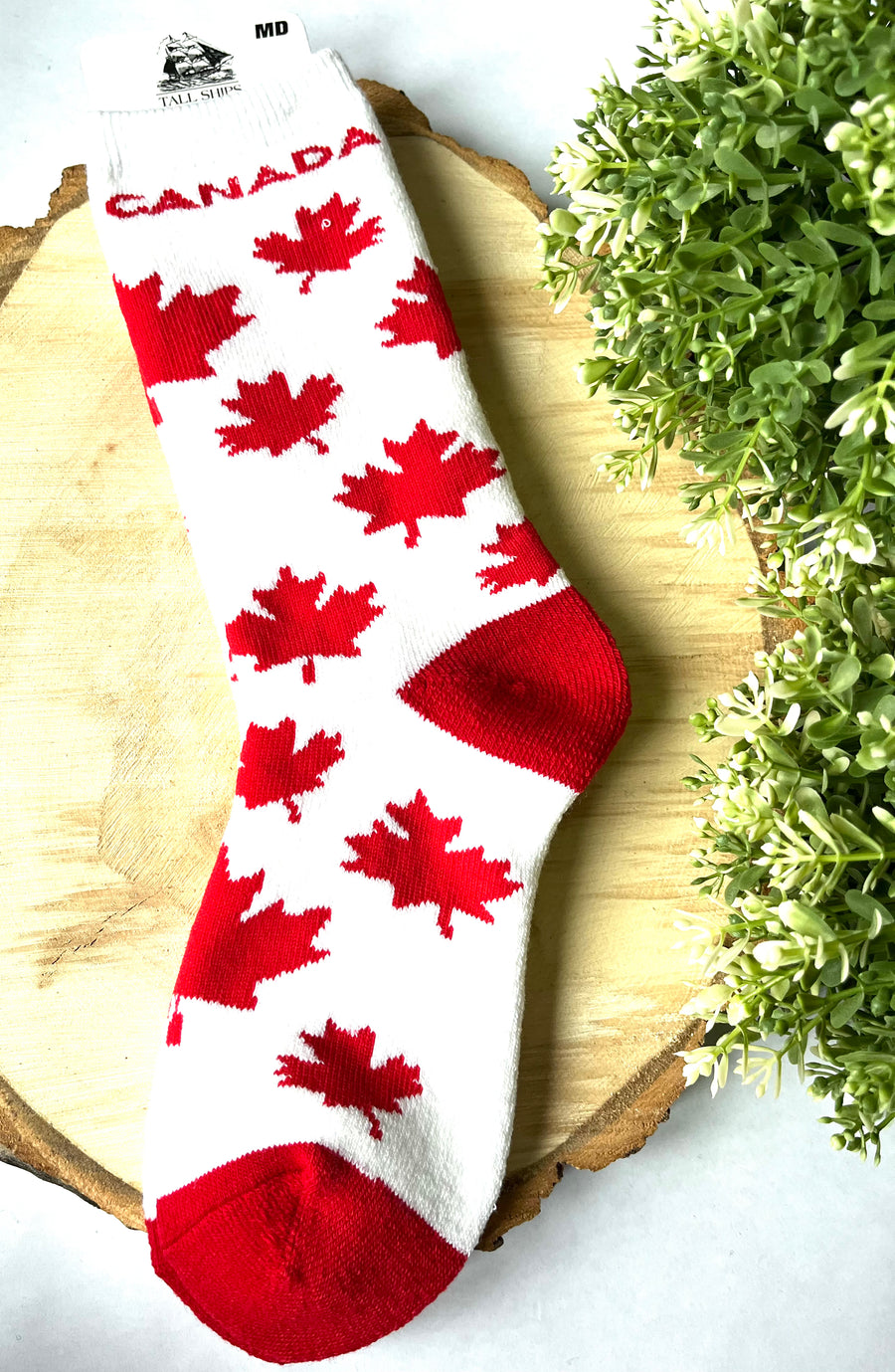 MAPLE LEAF SOCKS