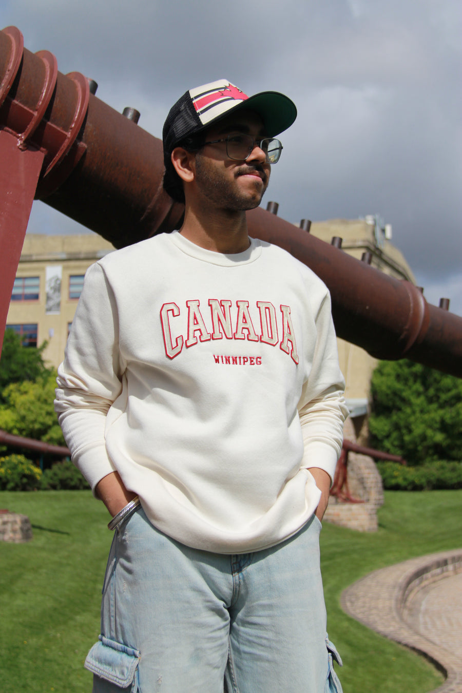 CANADA APPLIQUE CREWNECK