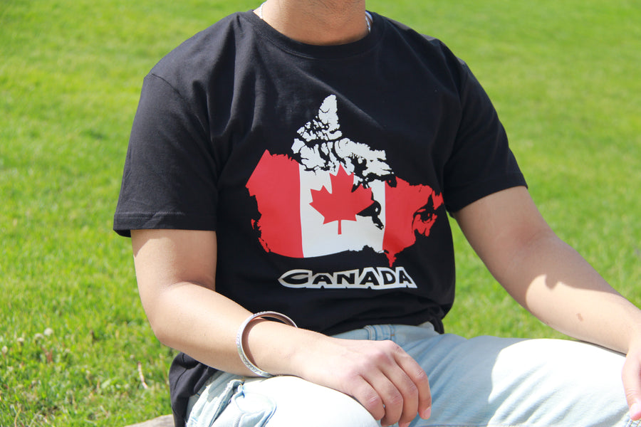 MAP OF CANADA T-SHIRT