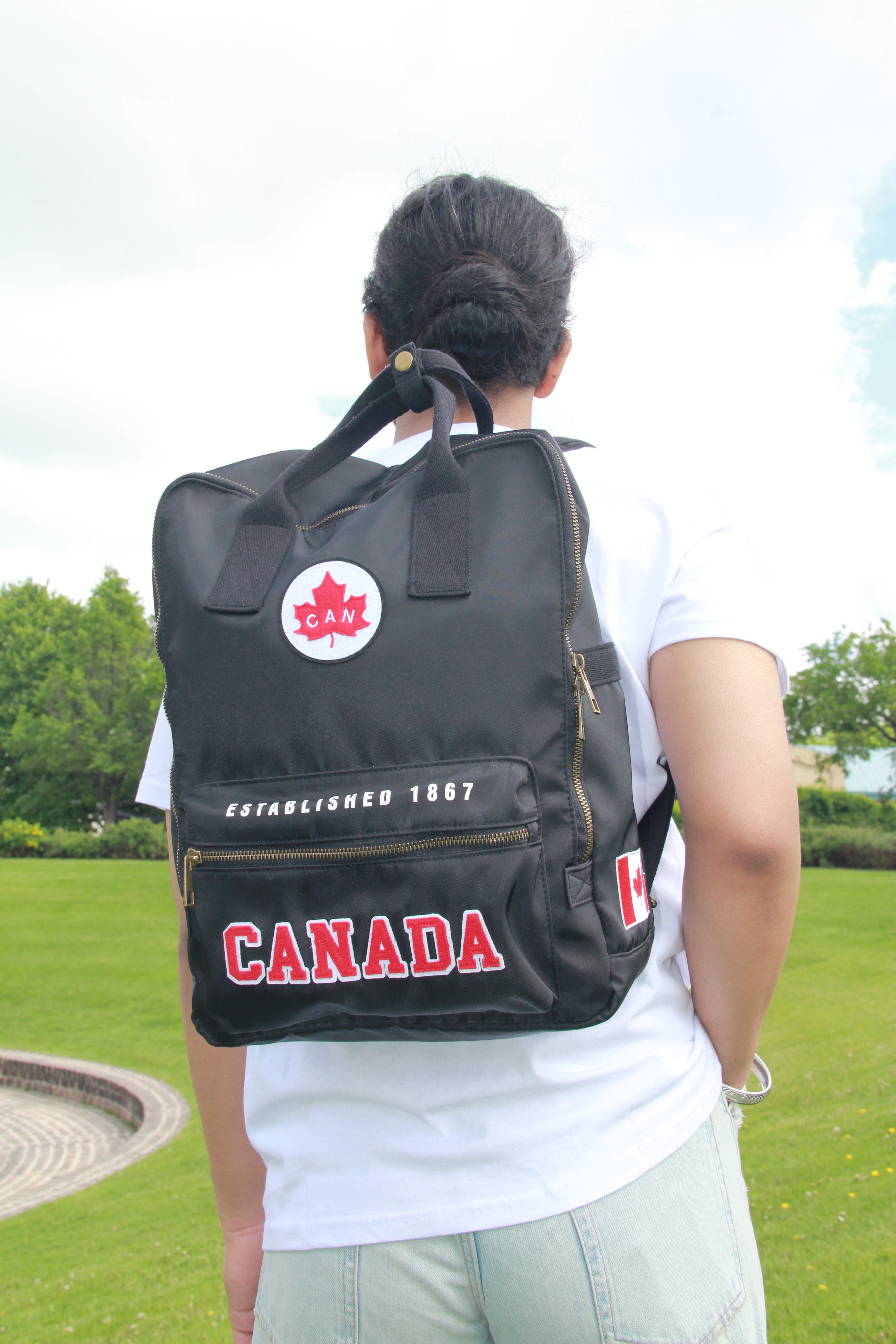 CANADA PATCH BACKPACK