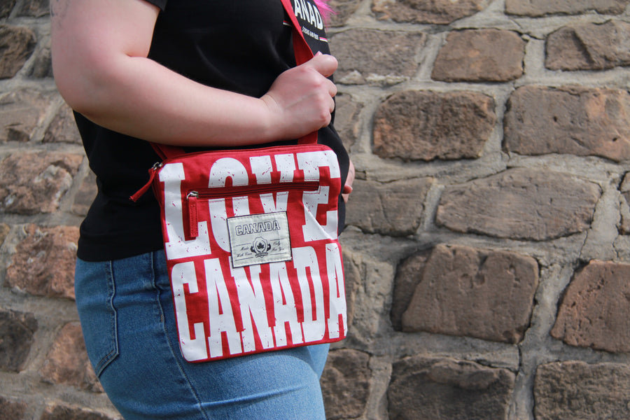 LOVE CANADA CROSSBODY BAG