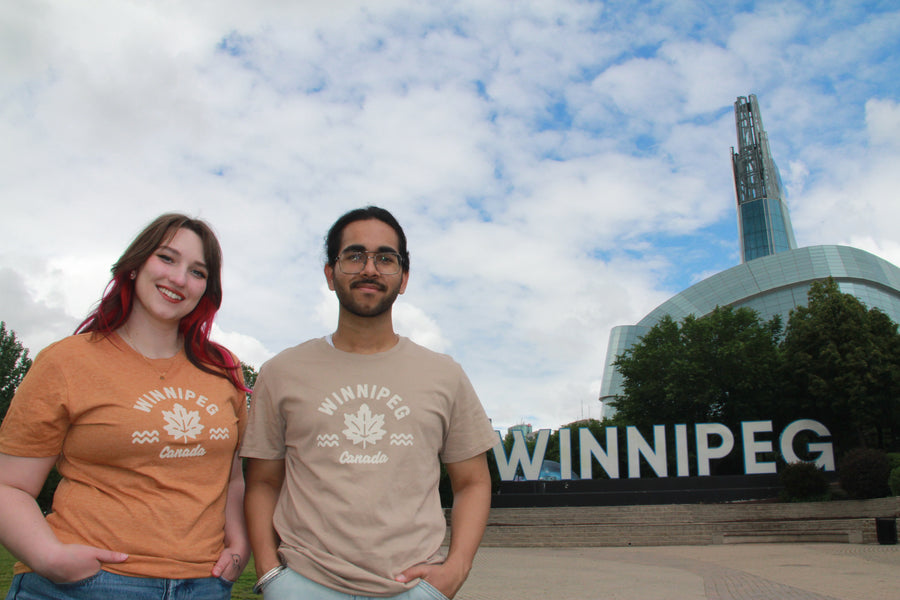 MAPLE LEAF WINNIPEG T-SHIRT