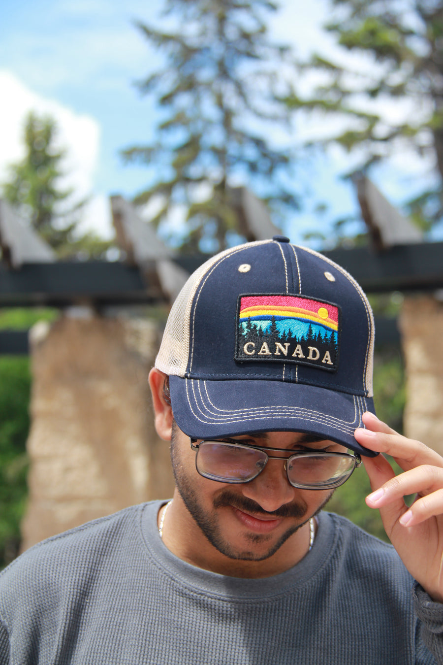 OUTDOOR SCENE PATCH HAT