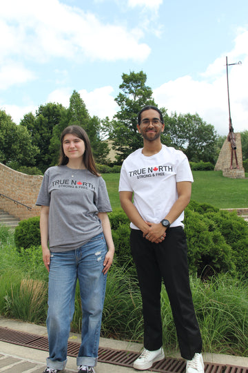 TRUE NORTH STRONG & FREE T-SHIRT