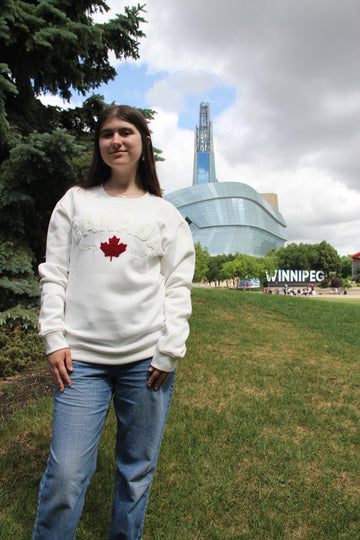 CHENILLE CANADA ARCH CREWNECK