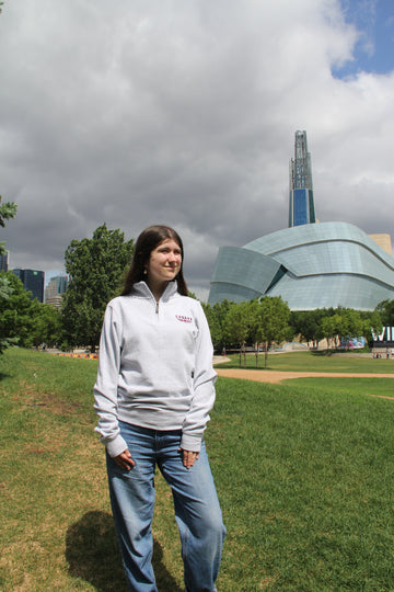 NANTUCKET CANADA CREWNECK 1/4 ZIP