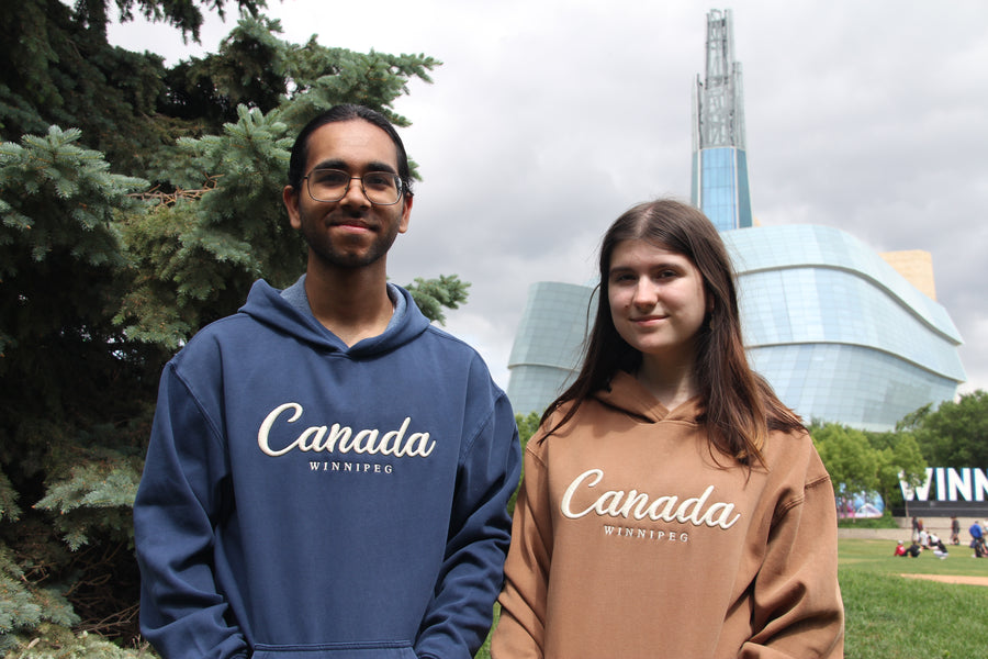 EMBROIDERED CANADA HOODIE