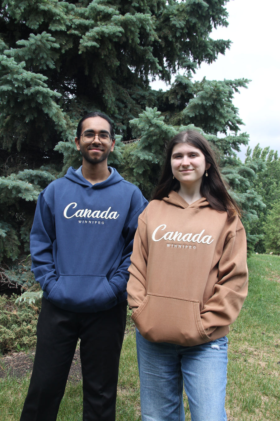 EMBROIDERED CANADA HOODIE