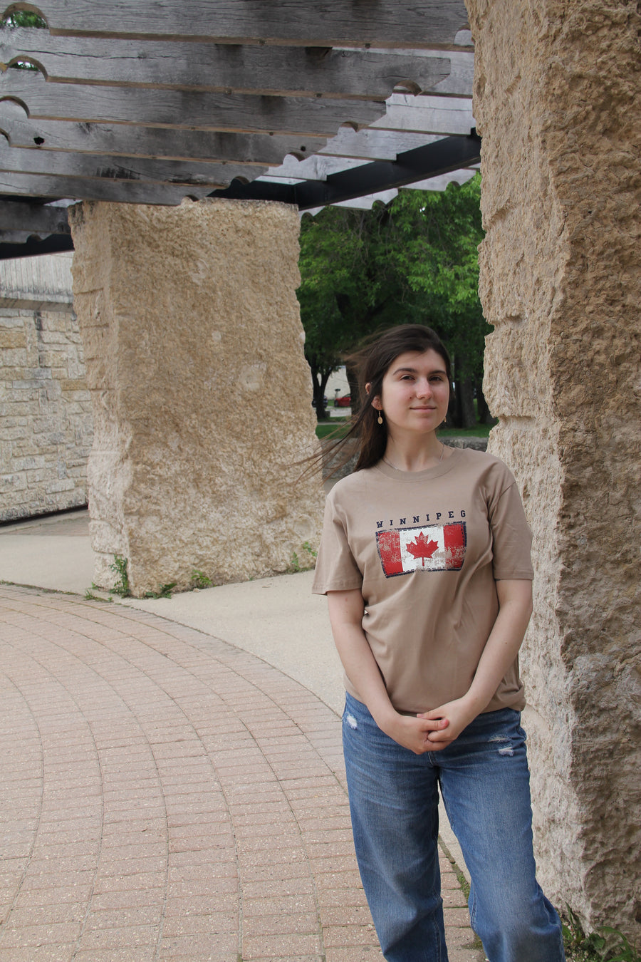 CANADA FLAG VINTAGE T-SHIRT