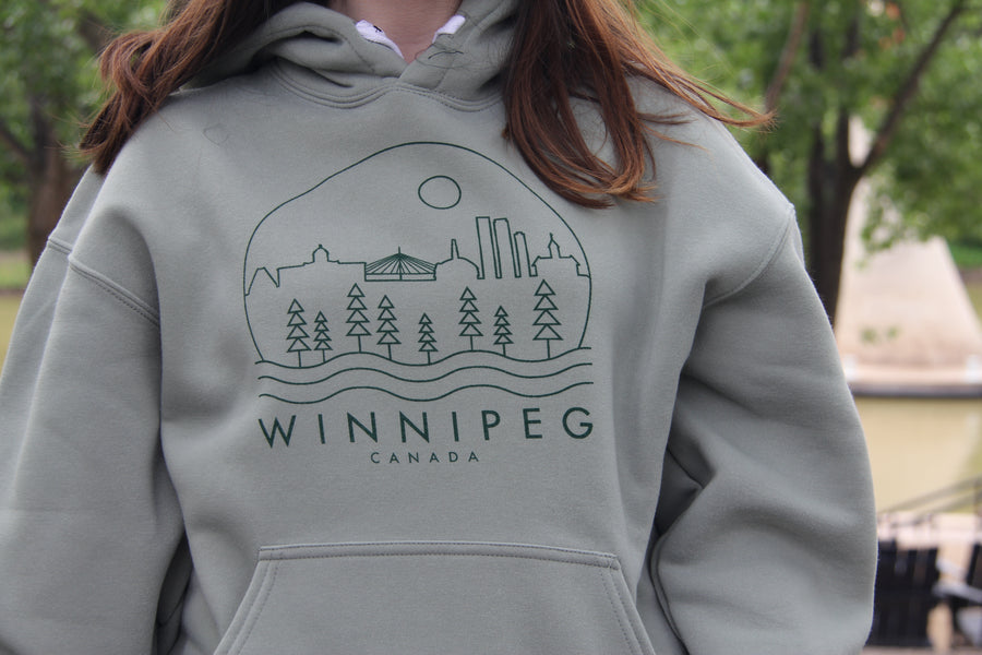 WINNIPEG OUTLINE HOODIE