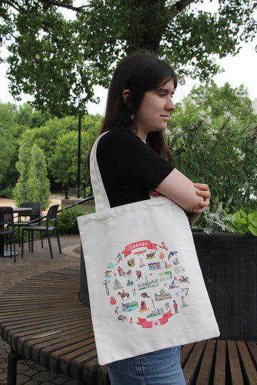 CANADA ICONS TOTE BAG